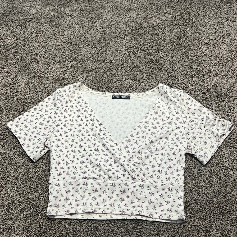 Shein floral top